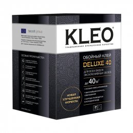 Клей обойный KLEO DELUXE 40 для экслюзивных обоев сыпучий
